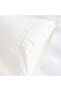 Luxe Cotton Tencel Aden Geo Embroidered 3-piece King Comforter Set 240x260cm - Ivory - 3