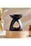 Ain Ceramic Oil Burner 10x10x11cm - Black