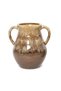 Takeshi Stoneware Vase With Handle 28.5x23x30cm - Brown - 4