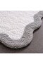 Delilah Scallop Cotton Bathmat 60x90cm - Grey/white - 2