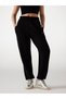 Rhinestone logo joggers