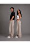 Antique Washed Beige Baggy Jeans - 4
