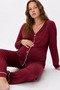 Bamboo Fabric Maternity and Postpartum Comfortable Soft Pajama Set - 3