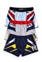 Boys' 3-Piece Cotton Boxer Briefs with Printed Comfort-Focused Design (7235-3)