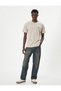 Crew Neck Cotton Leisure Printed T-Shirt - 2