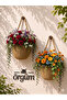 Basket Decorative Mini Wall Planter 12X10 cm Plants and Hangers Not Included