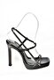 S569616208 Black Patent Leather High Heeled Evening Shoes - 8