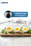 Arshia Electric Egg Boiler 400W with IPCS Technology, 7-Egg Capacity, Adjustable Soft, Medium & Hard Boiling Settings - 4