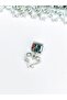 Heart Detail Zircon Stone Model Italian Charm
