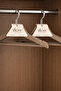 5-Piece Children's Hanger 30 cm – Beige Color Closet Organizer Vch-7016 - 2
