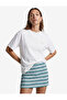Cotton Oversized T-Shirt with Matcha Print on the Back, Short Sleeves and Crew Neck