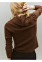 Button Asymmetric Collar Sweater - 7