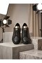 Black Sneakers with Gold Sparkle - 2