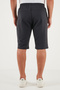 Cotton Regular Fit Normal Waist Tie Waist Short Men's Short 5908021 - 6