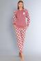 Women's Cotton Long Sleeve Pajama Set 09-272 - 5