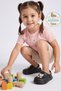 Cross Anatomical Teddy Bear Figure Black Eva Beach Sea Daily Children's Slippers - 3