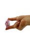 Plastic Smiling Pink Furniture Children's Room Cabinet Door Handle Drawer Handle 5 Pcs - 7
