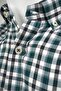 Urban Classic Green Plaid Long Sleeve Cotton Pocket Comfortable Fit Premium Men's Shirt - 4