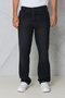 Men's Black Baggy Jeans - Wide Fit Casual Comfortable Denim Jean - 2