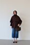 Women's Cape-Cut Waist-Tie Hijab Shirt - 4