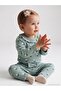 Floral Printed 6-18 Months Set - Green 6-9 Months