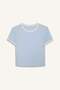 Slim Fit Crew Neck Sportsman Short Sleeve Light Blue T-Shirt H9760Ax26Hs - 6