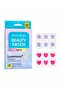 Spot Beauty Patch Stylish Luminous+ Blue Stars and Pink Hearts 12 Count - 9