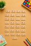 Turkish Alphabet Matching, 29 Letters, Pink, Wooden Alphabet Puzzle, Montessori Big Small Letter Puzzle Game - 3