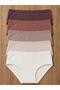 Women's Ribbed Panties 5 Pack Cotton 5450 - 5