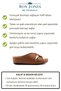 Women's Orthopedic Comfort Model Daily Comfortable Short Heeled Anatomical Mother Middle Age Young Indoor Slippers - 4