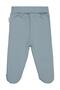 Organic Cotton 0-6 Months Baby Booties - Blue - 2