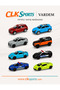 9 Pieces 1:43 Pull Drop Metal Car - 2