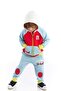 Finish 01 Hooded Zippered Boys' Sweatshirt Cardigan - 2