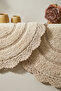 Silvassa Soft, Hand-Knitted, Dowry-Style, Absorbent 2-Piece 100% Cotton Ultra Luxury Bath Mat Set - 2