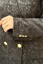 Four Button Velvet Jacket - 4