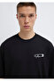 Printed Black T-Shirt Relaxed Fit / Comfortable Cut 0613149-900 - 6