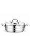 Astron steel cookware set, 12 pieces - 4
