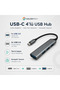 Type-c To Usb Hub 4 Port Multiplexer Compatible With Macbook Replicator Type C To Usb Converter Hub - 2