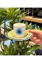 Set of 6 Porcelain Solaris Coffee Cups - 3