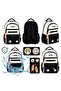 Ultra Light Premium Water-Resistant Unisex Middle and High School Backpack with Accessories and Hidden Back Pocket - 7