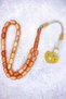 High-End Hand-Knitted Trabzon Kazaz Tassel / Crimped Amber Prayer Beads - 2