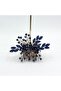 Stylish and Elegant Wedding and Engagement Bridal Crown and Hair Accessory with Completely Handmade Crystal Stones - 5