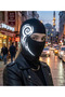 Unisex balaclava face mask with reflectors - breathable motorcycle mask - 2