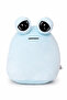 Alien Eye Plush Decorative Pillow 35 cm Blue