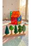 Waldorf Wooden Toy Set of 5 Large Trees - 7