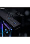 صندوق كمبيوتر FALCON X ميد تاور | 8 مراوح ARGB | شاشة 2.9 انش | ATX | Type-C | USB 3.0 – أسود - 6