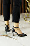 Liana Black Mesh Stiletto 9 Cm. - 3