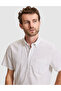 Khaki Regular Fit Striped Short Sleeve Shirt 50307082-Vr027 - 2