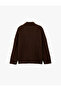 X Sima Tarkan - Long Sleeve Turtleneck Oversize Hair Knit Sweater - 4