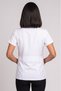 Short-Sleeved Jacket Length Women's Shirt Collar Doctor Teacher Lab Coat - 5